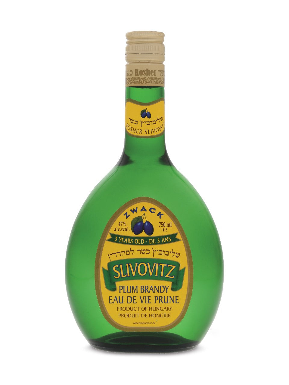 Zwack Unicum Slivovitz 3 Year Old K