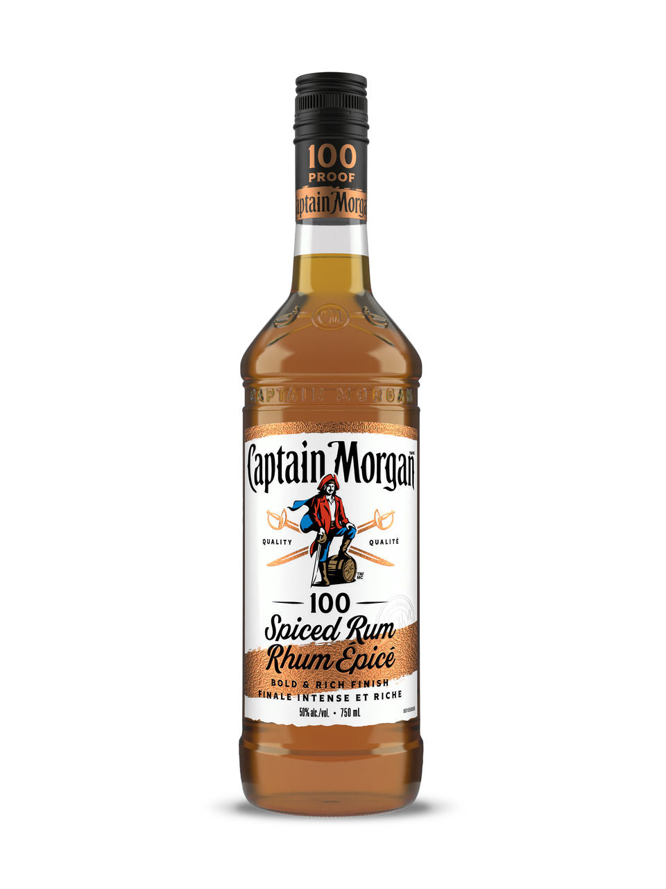 Captain Morgan 100 Proof Rum