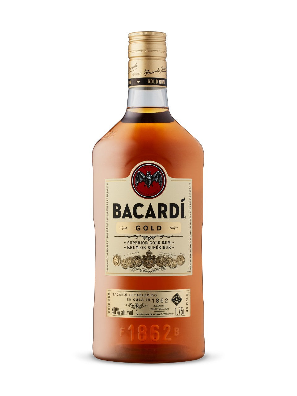 Bacardi Gold Rum PET