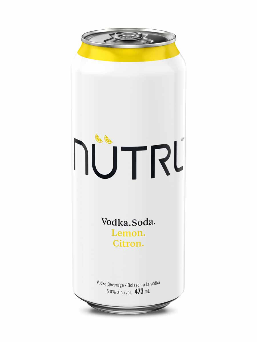 Nutrl Vodka Soda Lemon