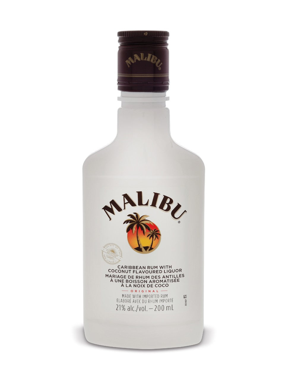 Malibu Coconut Rum Liqueur PET