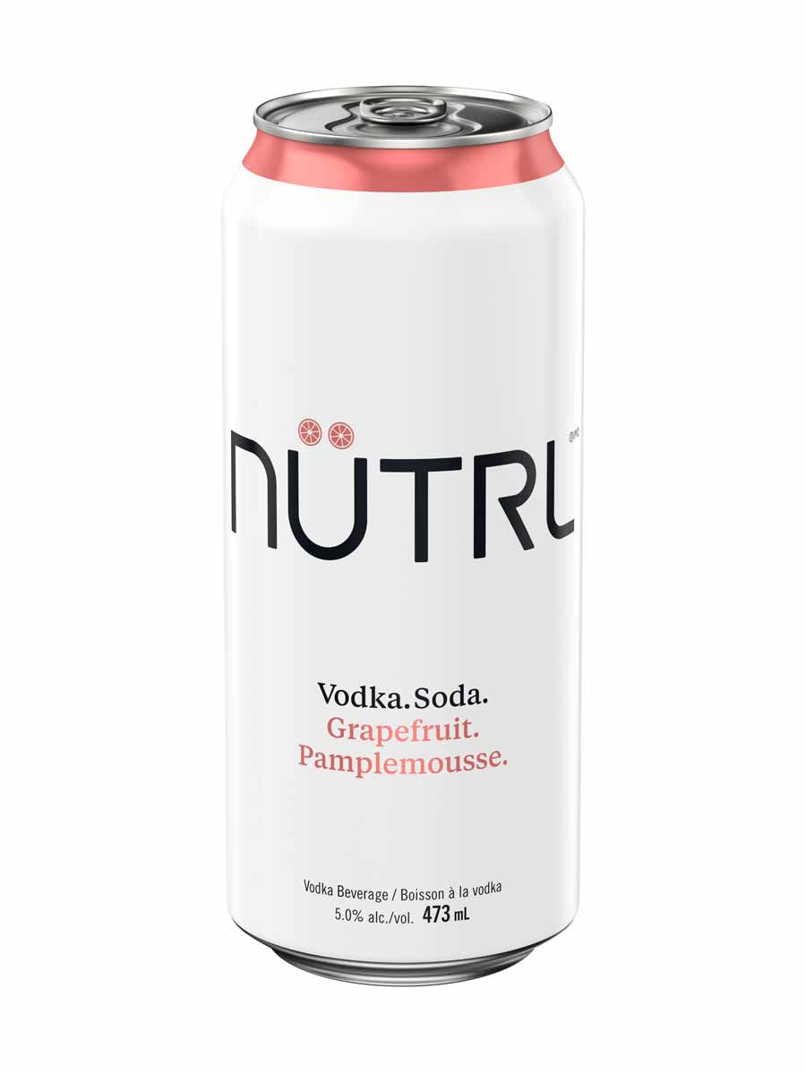 Nutrl Vodka Soda Grapefruit